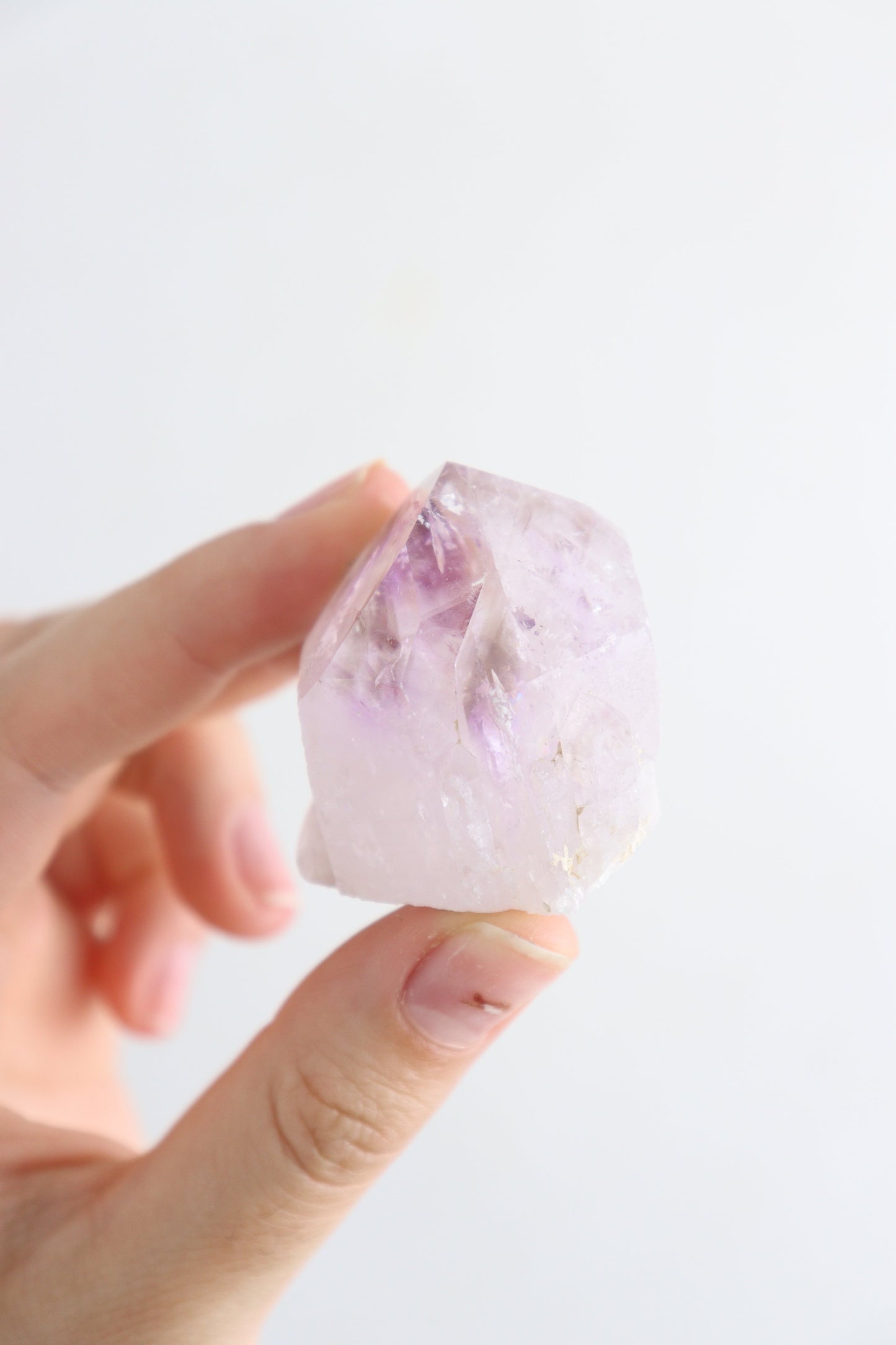Phantom Amethyst Polished Tip - Expert Supplier of Wholesale Crystals & Bulk Gemstones