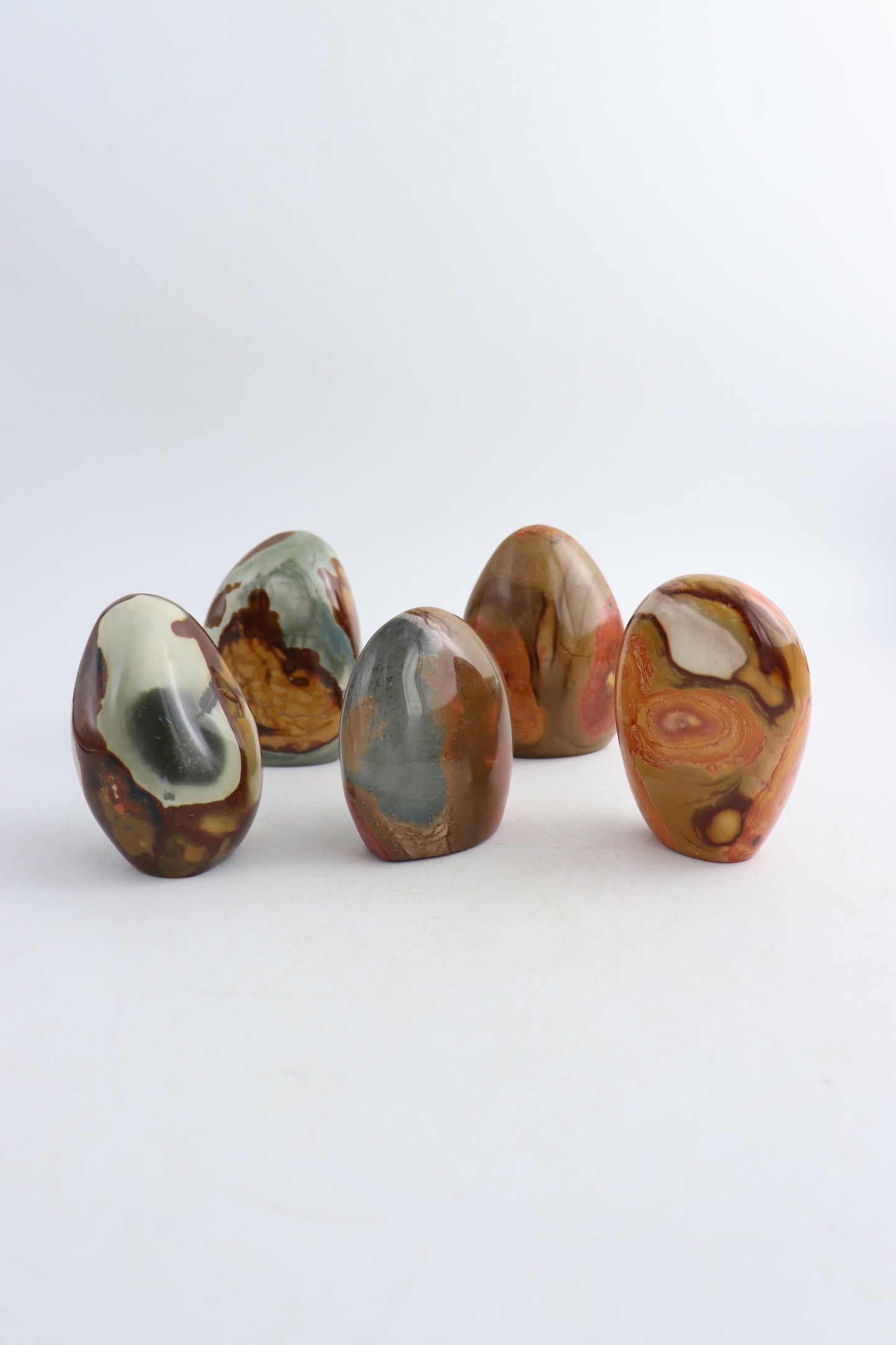 Polychrome Jasper Freeforms - Expert Supplier of Wholesale Crystals & Bulk Gemstones
