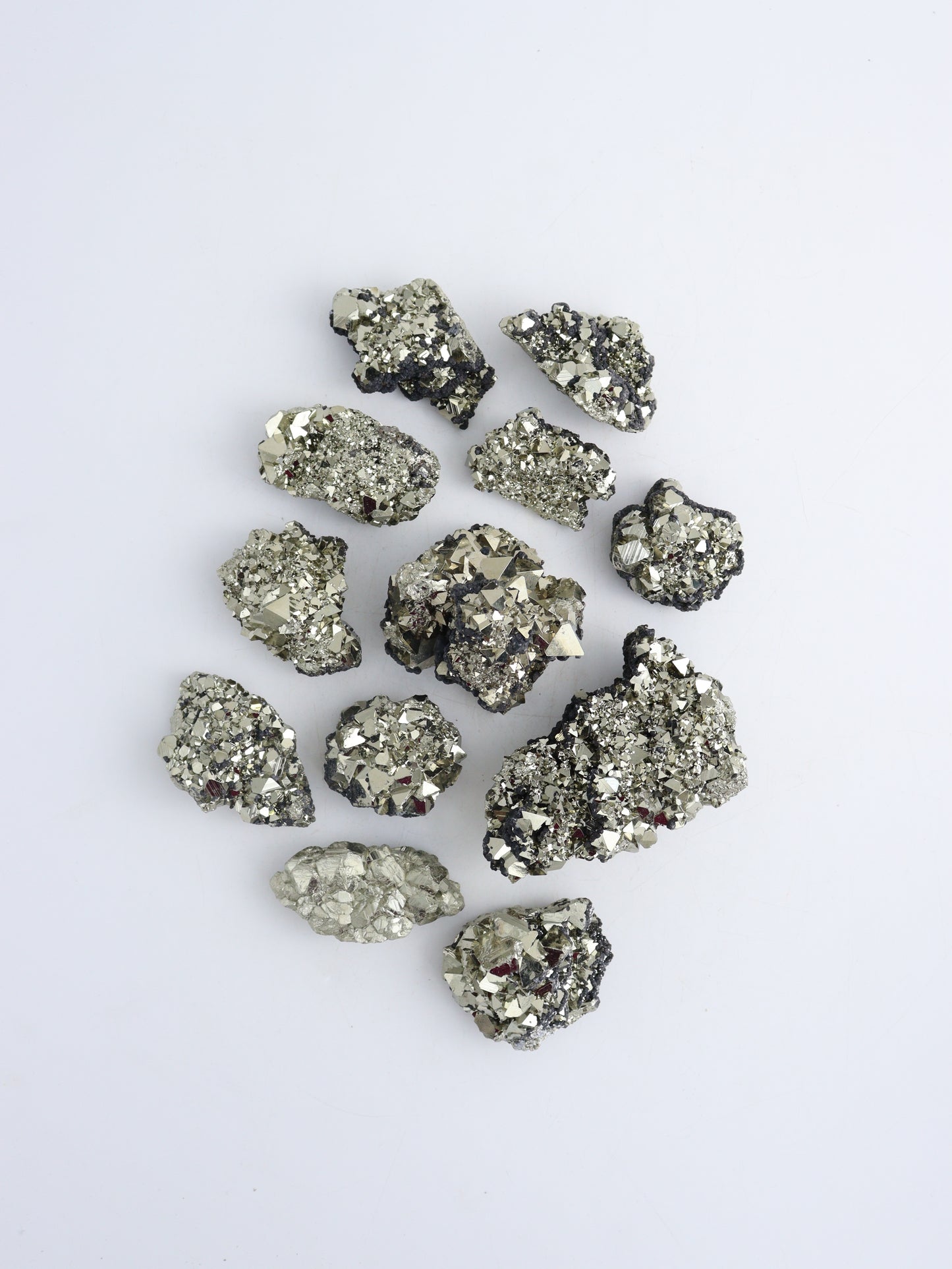Pyrite Cluster Flat | Mi Esperanza Minerals | Supplier of Crystals and Onyx
