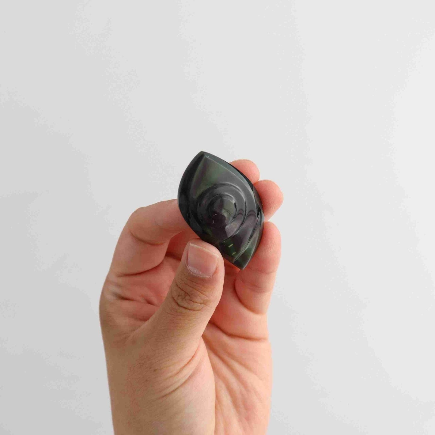 Rainbow Obsidian Swirl Cab | Mi Esperanza Minerals | Supplier of Crystals and Onyx