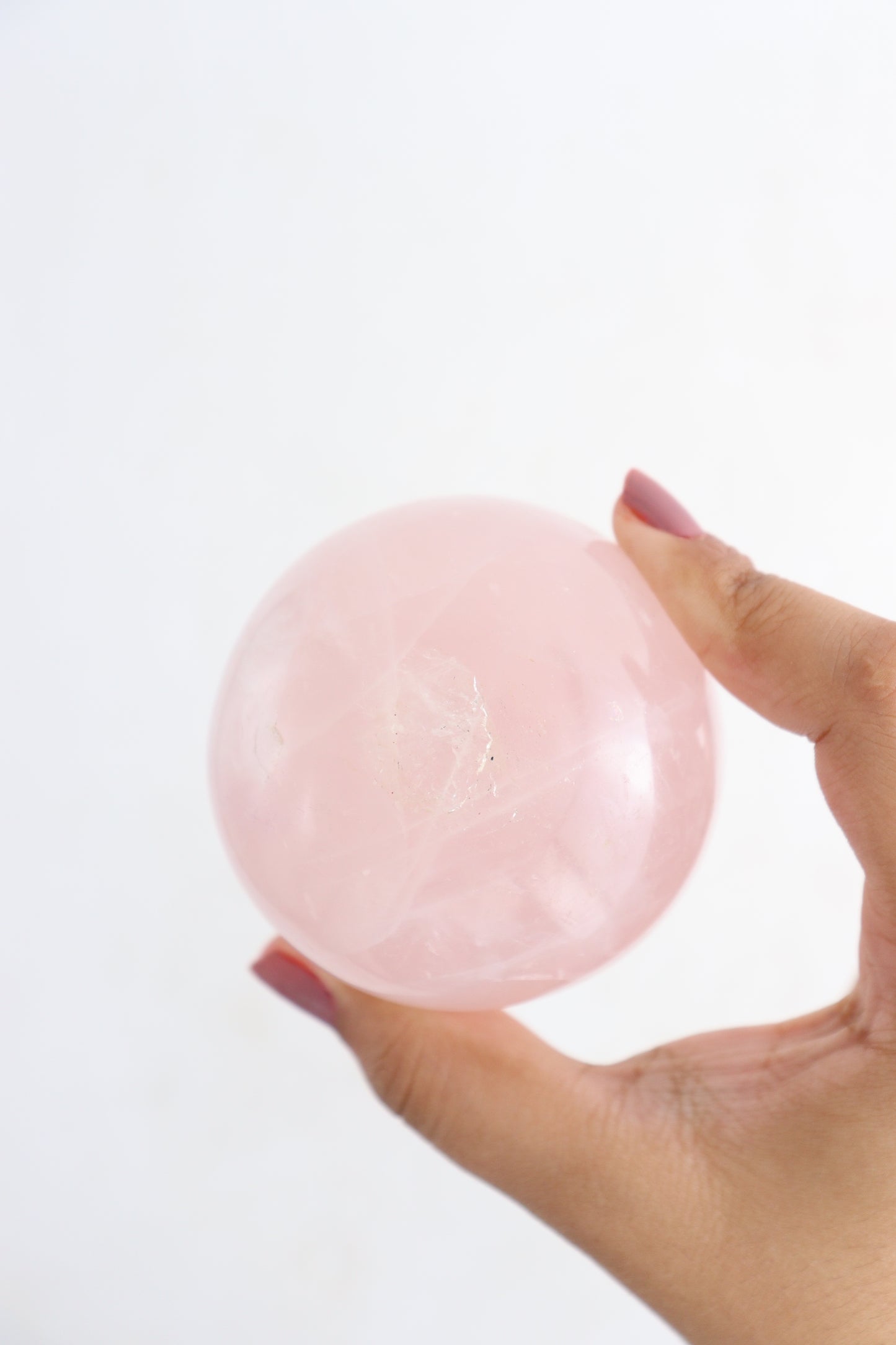 Rose Quartz Spheres Set of 6 - Expert Supplier of Wholesale Crystals & Bulk Gemstones