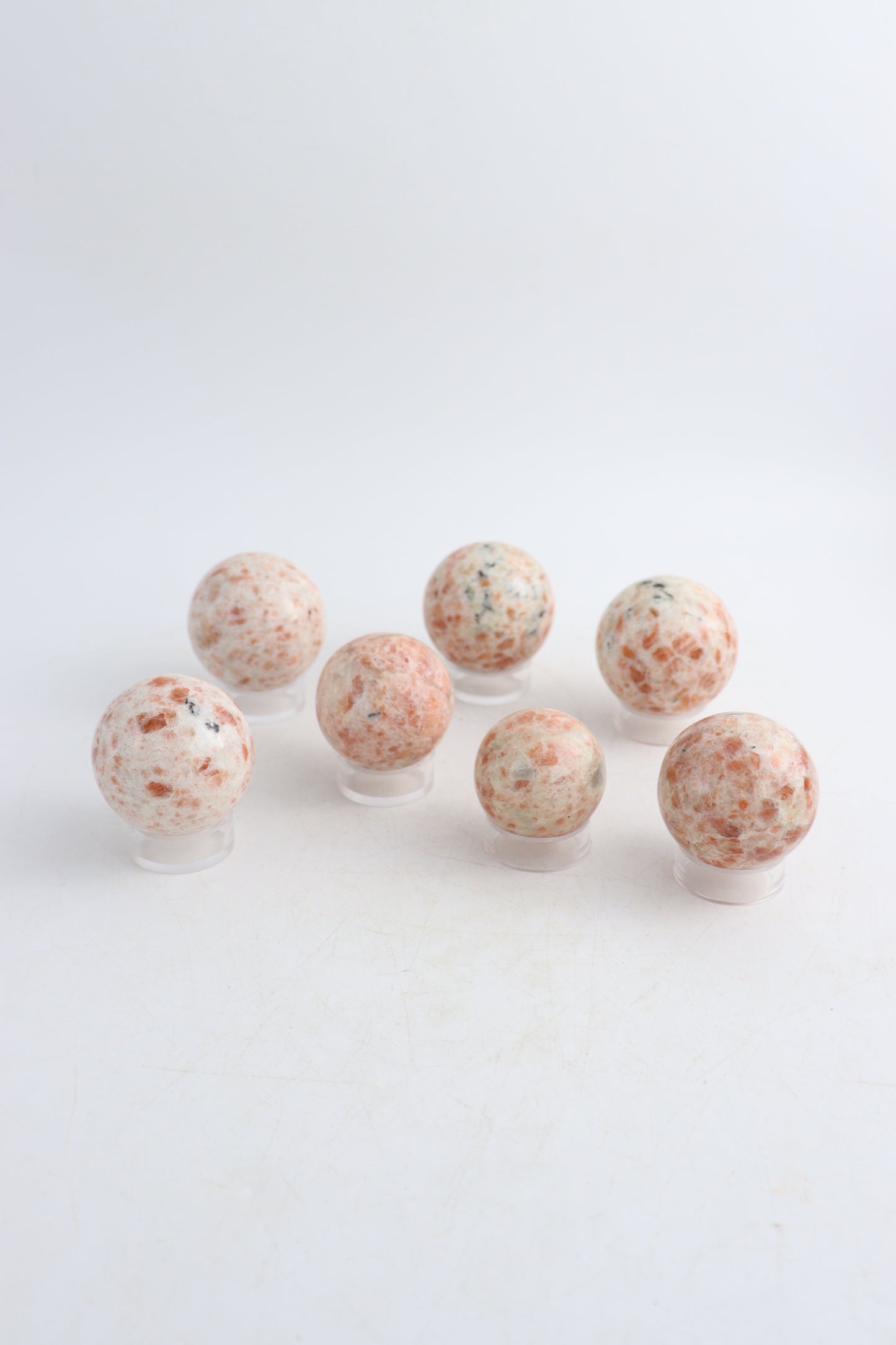 Sunstone Spheres - Expert Supplier of Wholesale Crystals & Bulk Gemstones