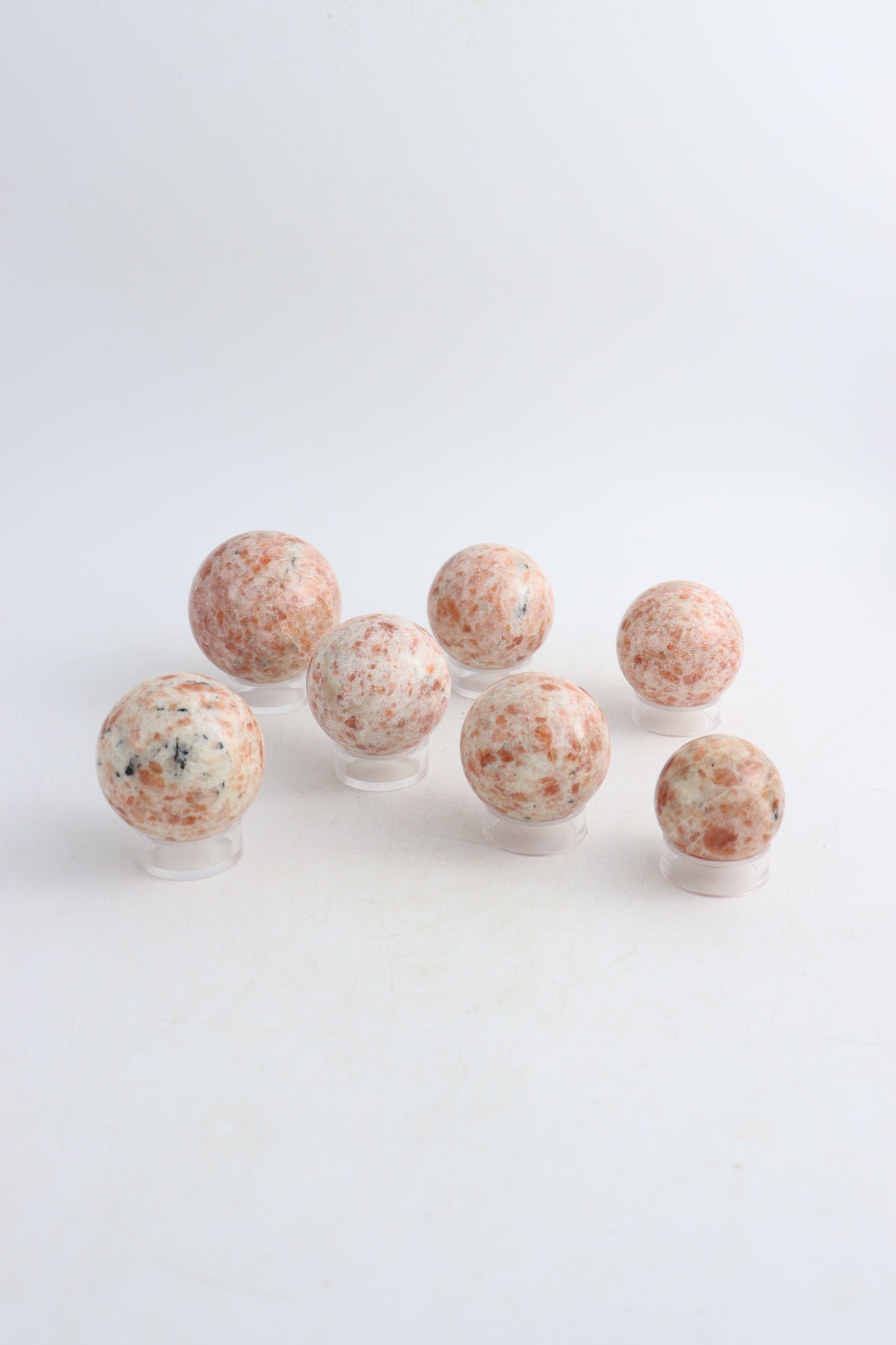 Sunstone Spheres - Expert Supplier of Wholesale Crystals & Bulk Gemstones