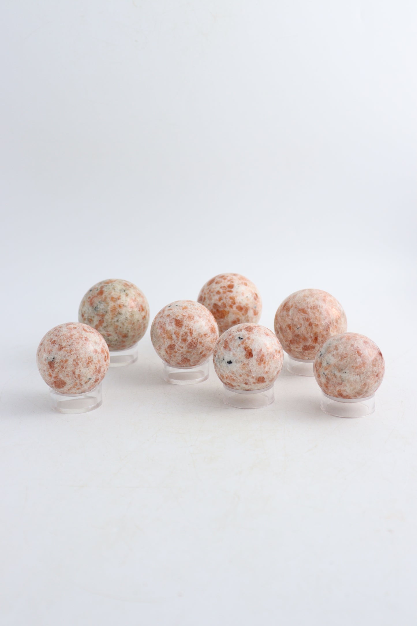 Sunstone Spheres - Expert Supplier of Wholesale Crystals & Bulk Gemstones