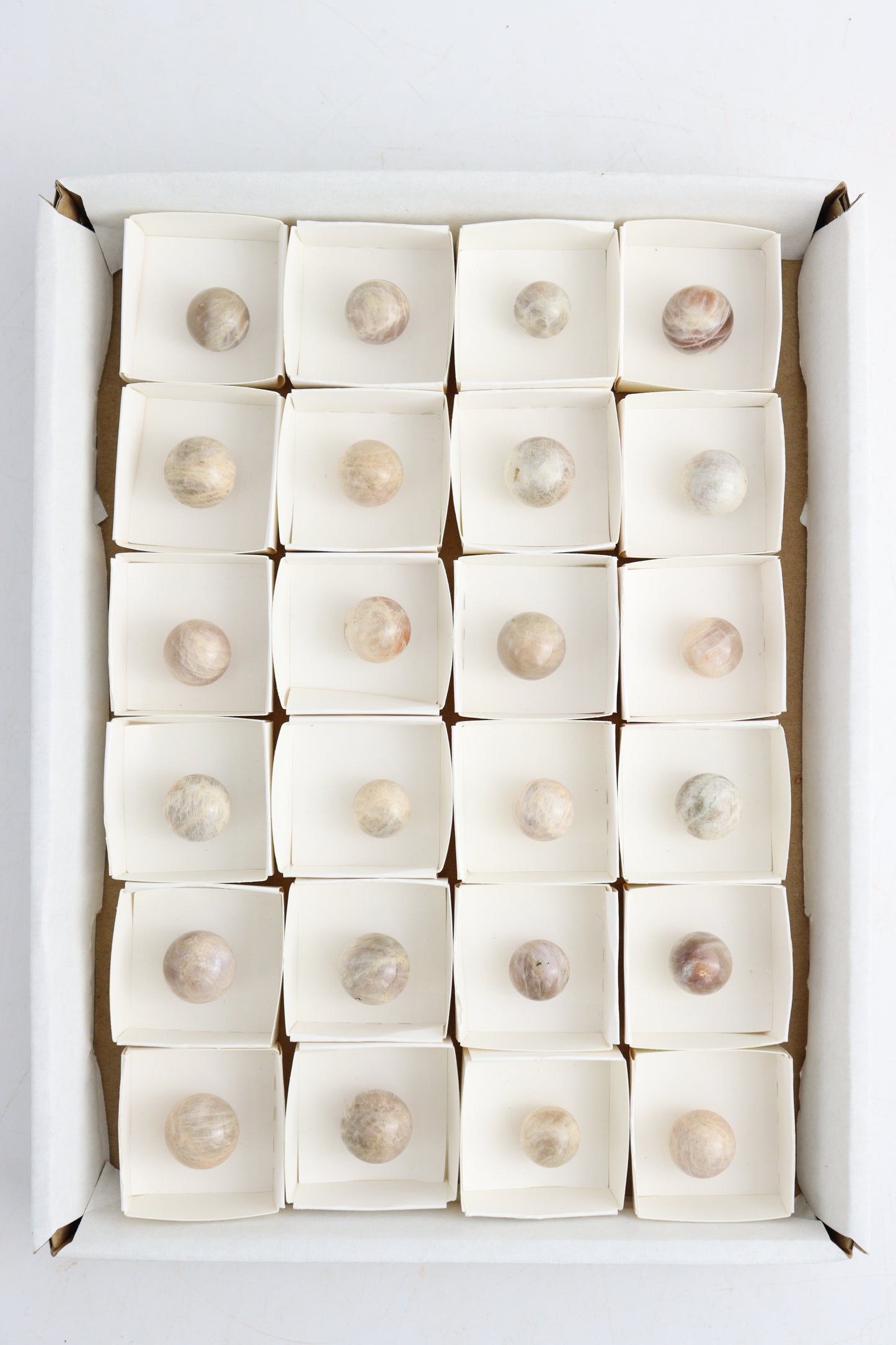 Sunstone and Moonstone Spheres - Expert Supplier of Wholesale Crystals & Bulk Gemstones