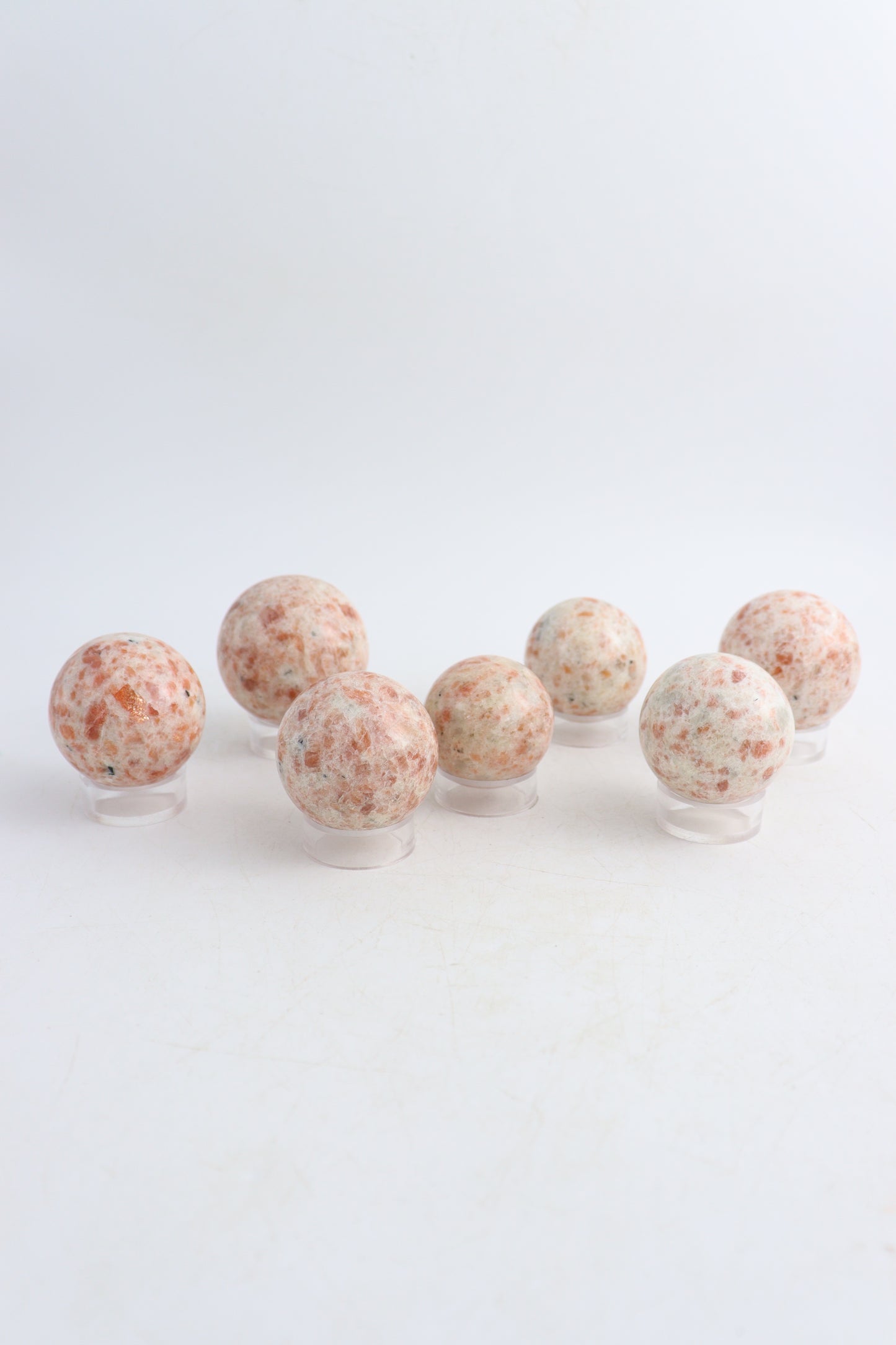 Sunstone Spheres - Expert Supplier of Wholesale Crystals & Bulk Gemstones