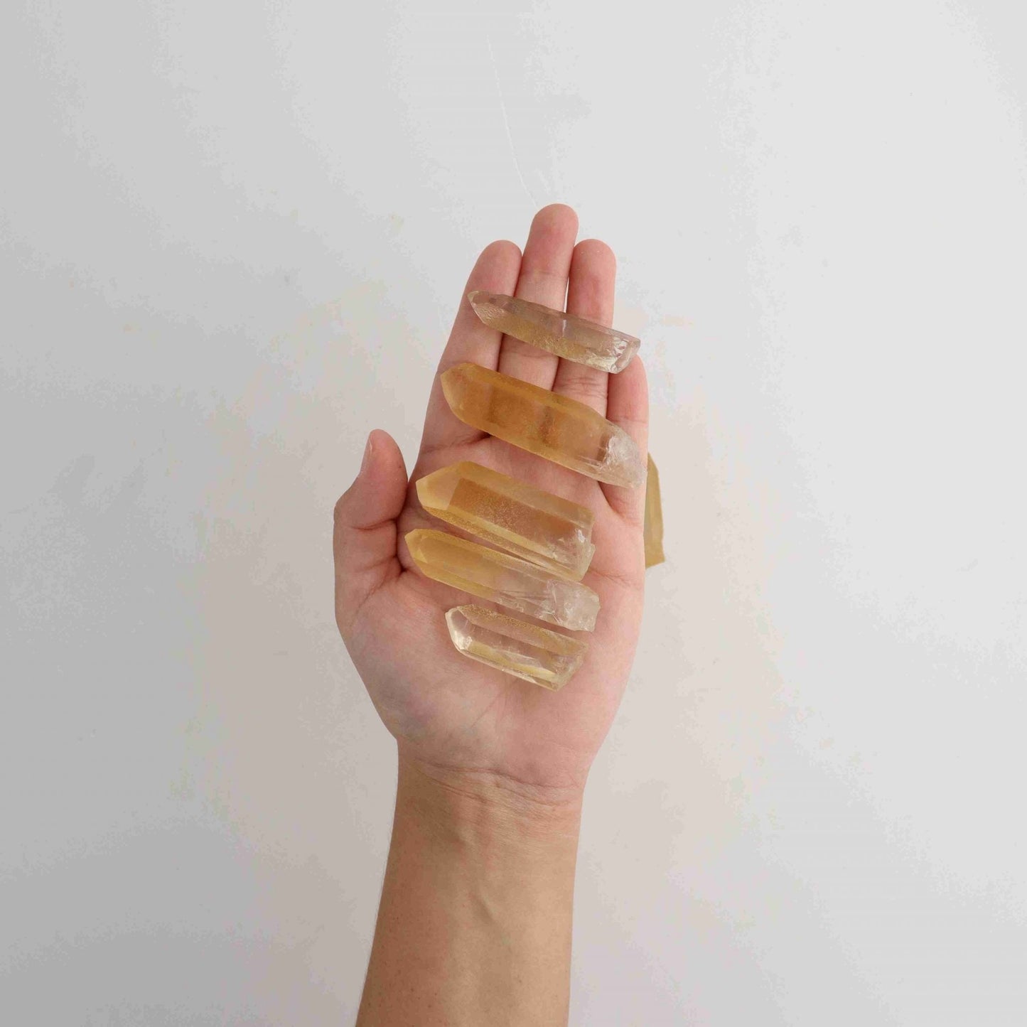 Tangerine Quartz 10 Piece | Mi Esperanza Minerals | Supplier of Crystals and Onyx