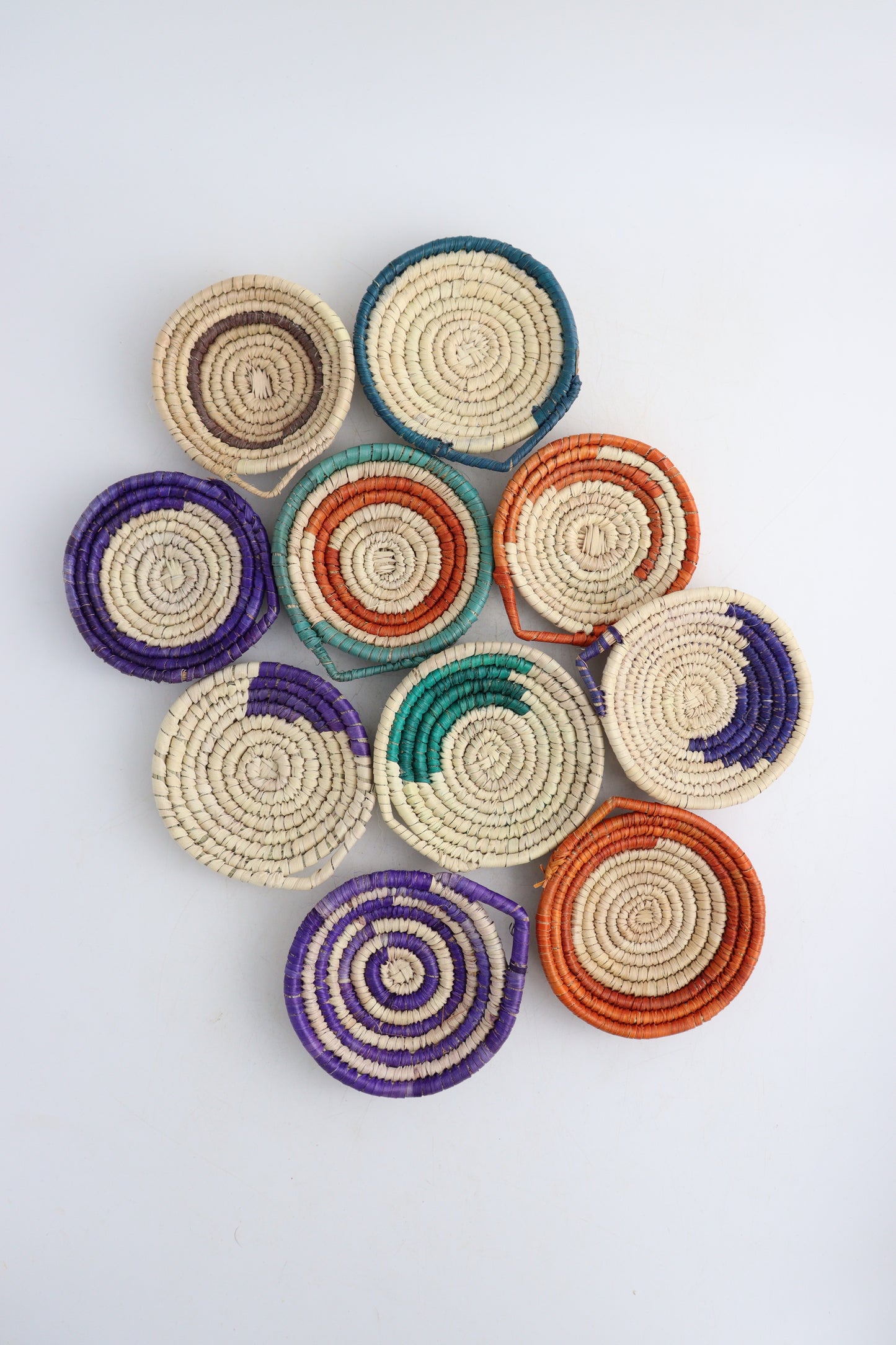 Woven Baskets Set of 10 - Expert Supplier of Wholesale Crystals & Bulk Gemstones