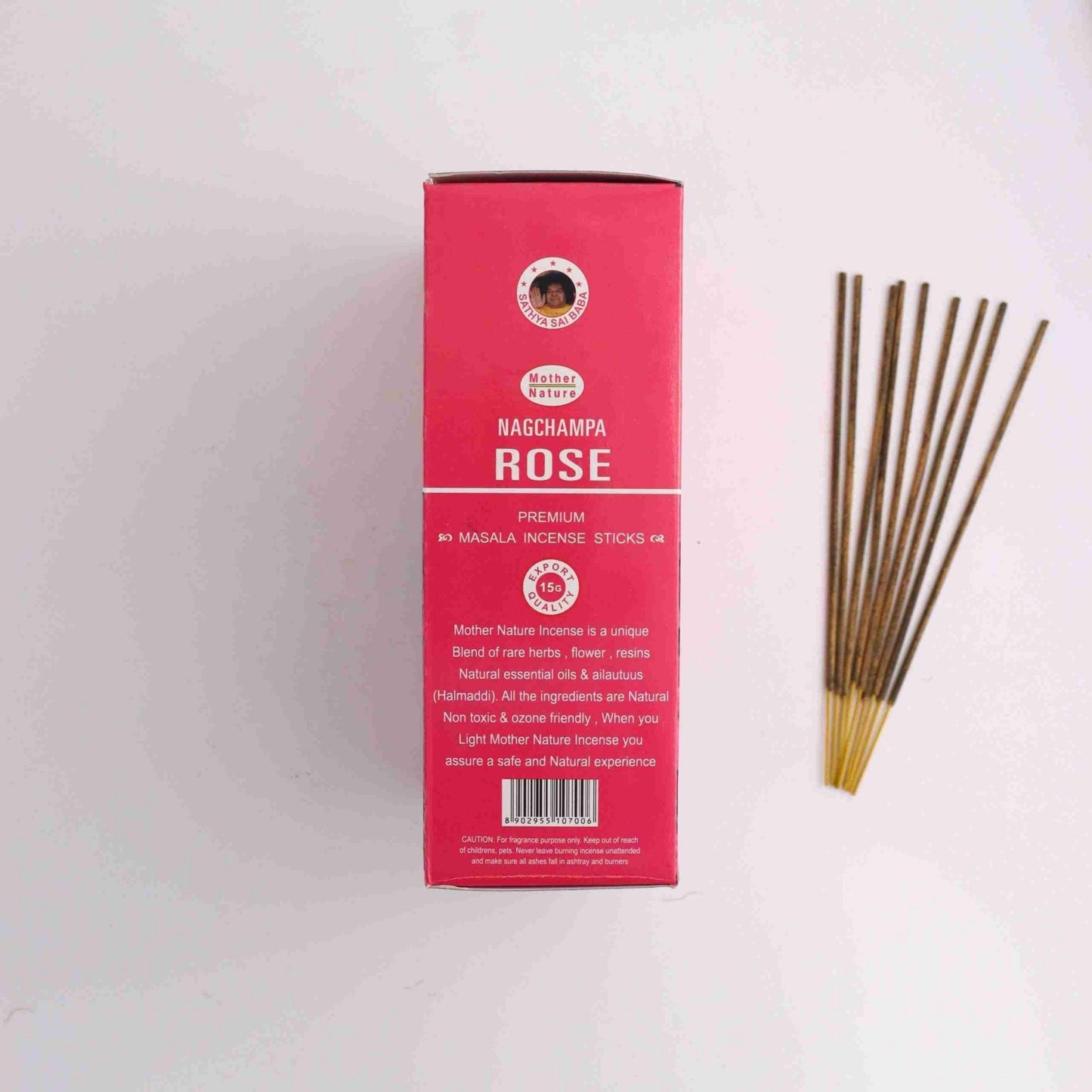 Rosa Incense - 12 boxes with 15g each | Mi Esperanza Minerals | Supplier of Crystals and Onyx