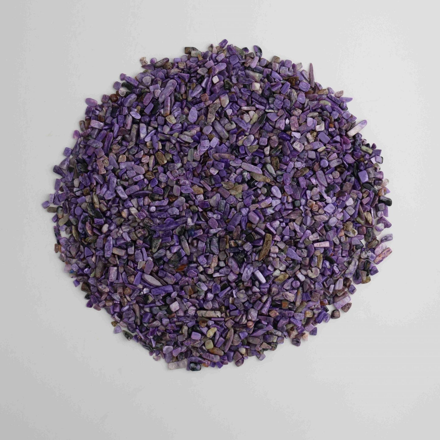 1kg Charoite Chips | Mi Esperanza Minerals | Supplier of Crystals and Onyx