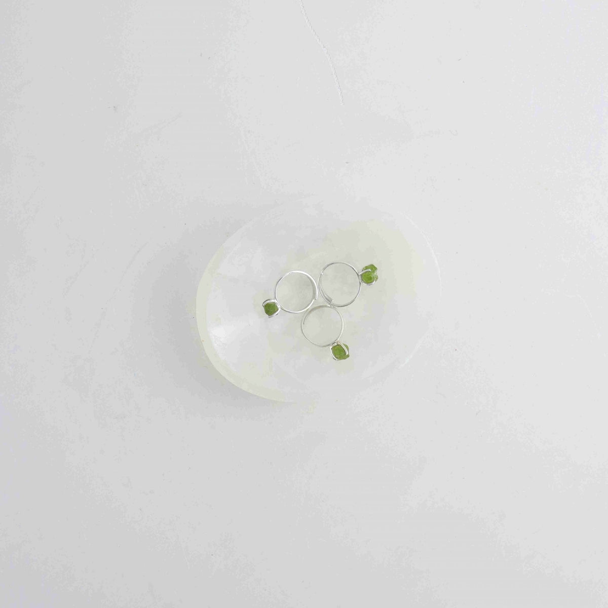 ONE Adjustable Rough Peridot Ring - wholesale crystals