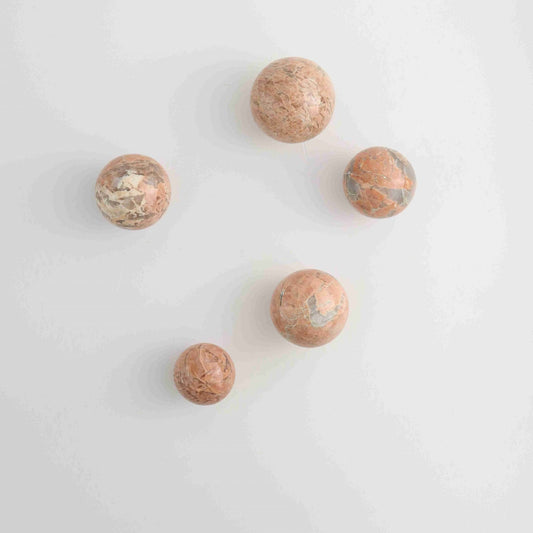 1 Kg Peach Moonstone Spheres - Expert Vendor of Wholesale Crystals