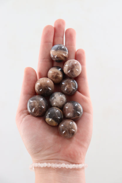 1 Kg Black Sunstone Mini Spheres