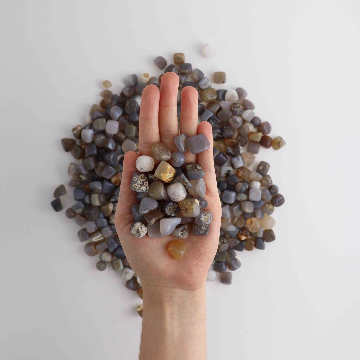 1kg Agate Tumbles - Expert Wholesale and Supplier of Wholesale Crystals & Bulk Gemstones, ["Agate","Tumbles"]