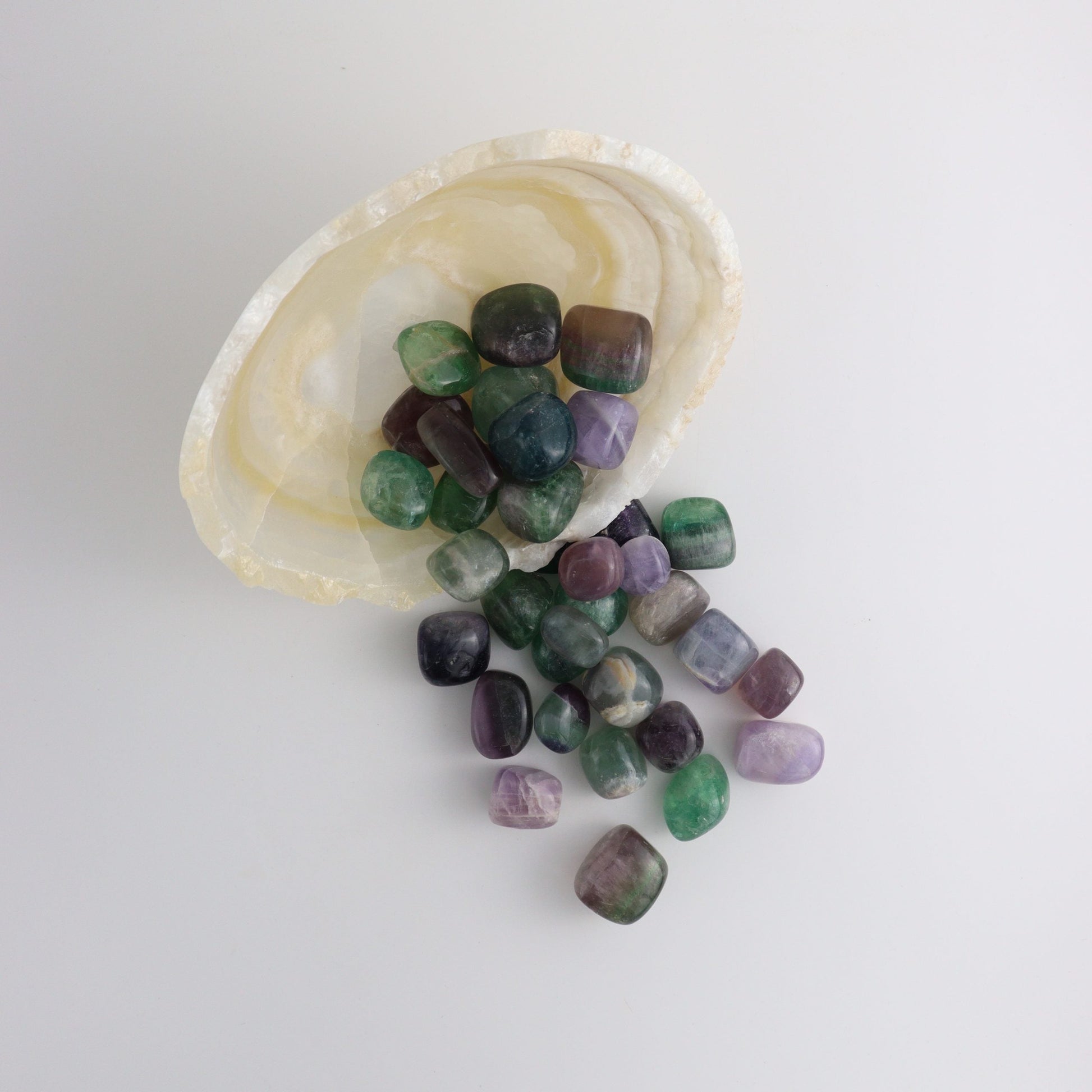 1kg Fluorite Tumbles - Expert Wholesale and Supplier of Wholesale Crystals & Bulk Gemstones, ["China","Fluorite","Tumbles"]