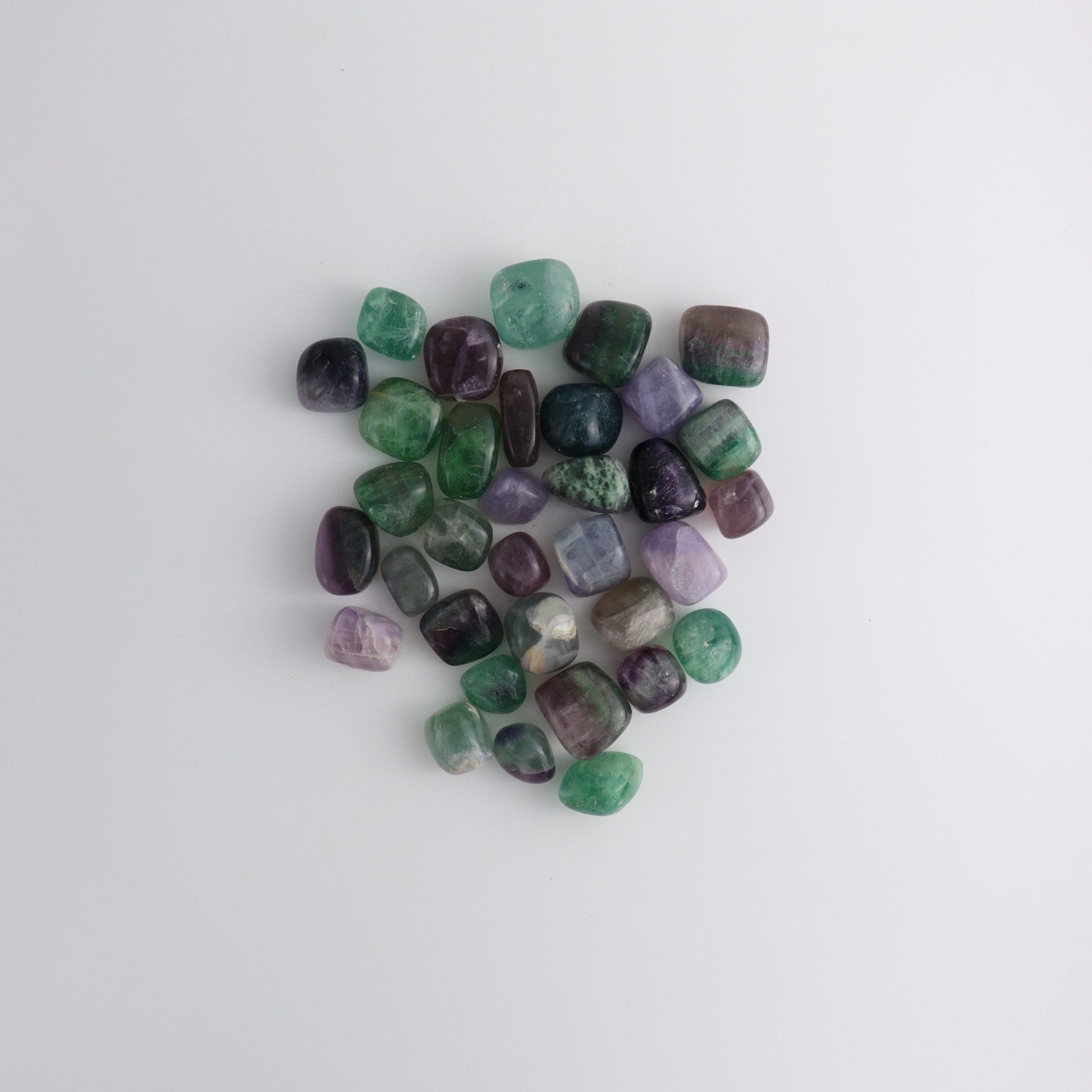 1kg Fluorite Tumbles - Expert Wholesale and Supplier of Wholesale Crystals & Bulk Gemstones, ["China","Fluorite","Tumbles"]