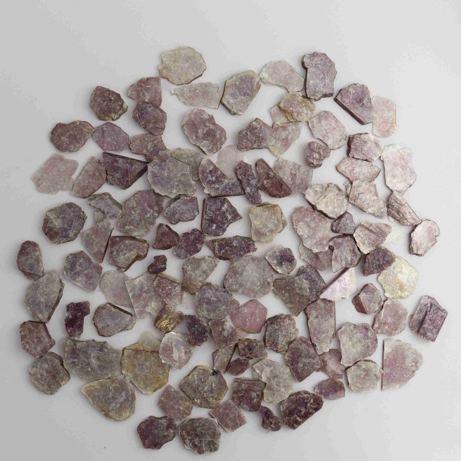 1kg Lepidolite Slices - Expert Supplier of Wholesale Crystals & Bulk Gemstones