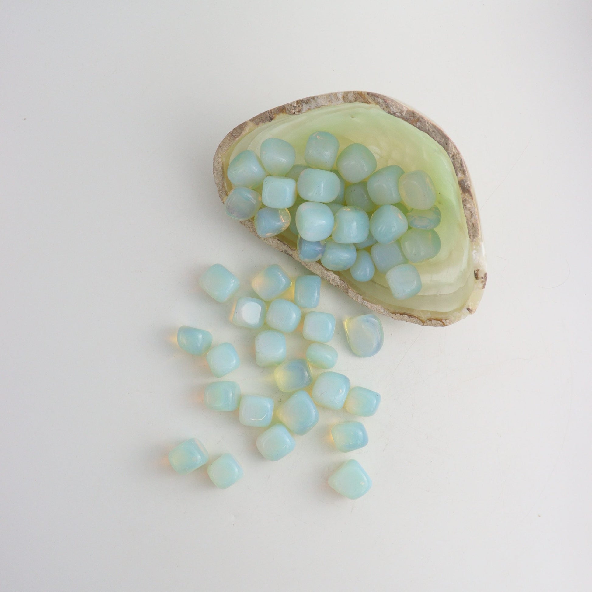1 kg Opalite Tumbles - Expert Wholesale and Supplier of Wholesale Crystals & Bulk Gemstones, ["China","Opalite","Tumbles"]