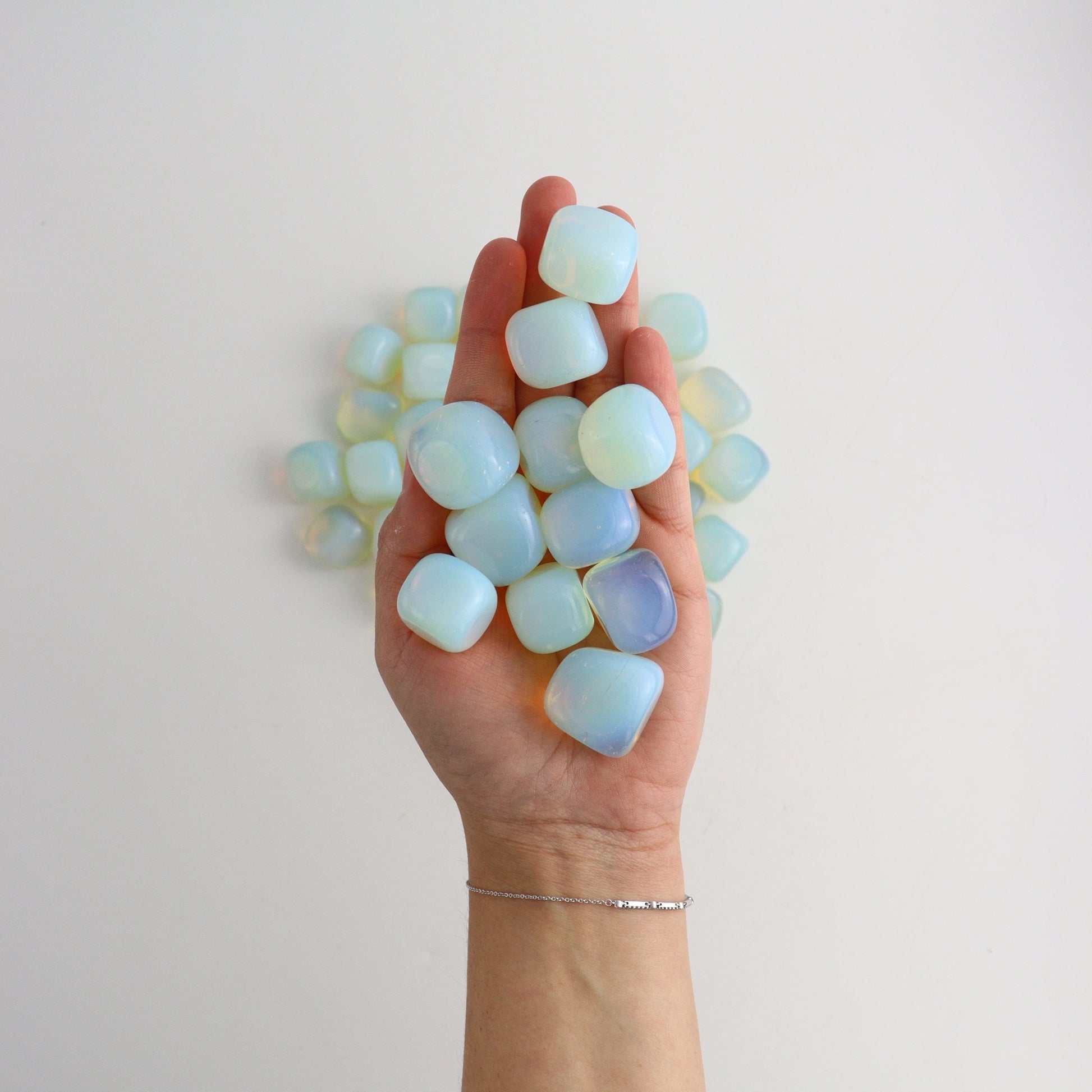 1 kg Opalite Tumbles - Expert Wholesale and Supplier of Wholesale Crystals & Bulk Gemstones, ["China","Opalite","Tumbles"]