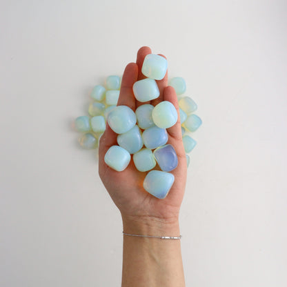 1 kg Opalite Tumbles - Expert Wholesale and Supplier of Wholesale Crystals & Bulk Gemstones, ["China","Opalite","Tumbles"]