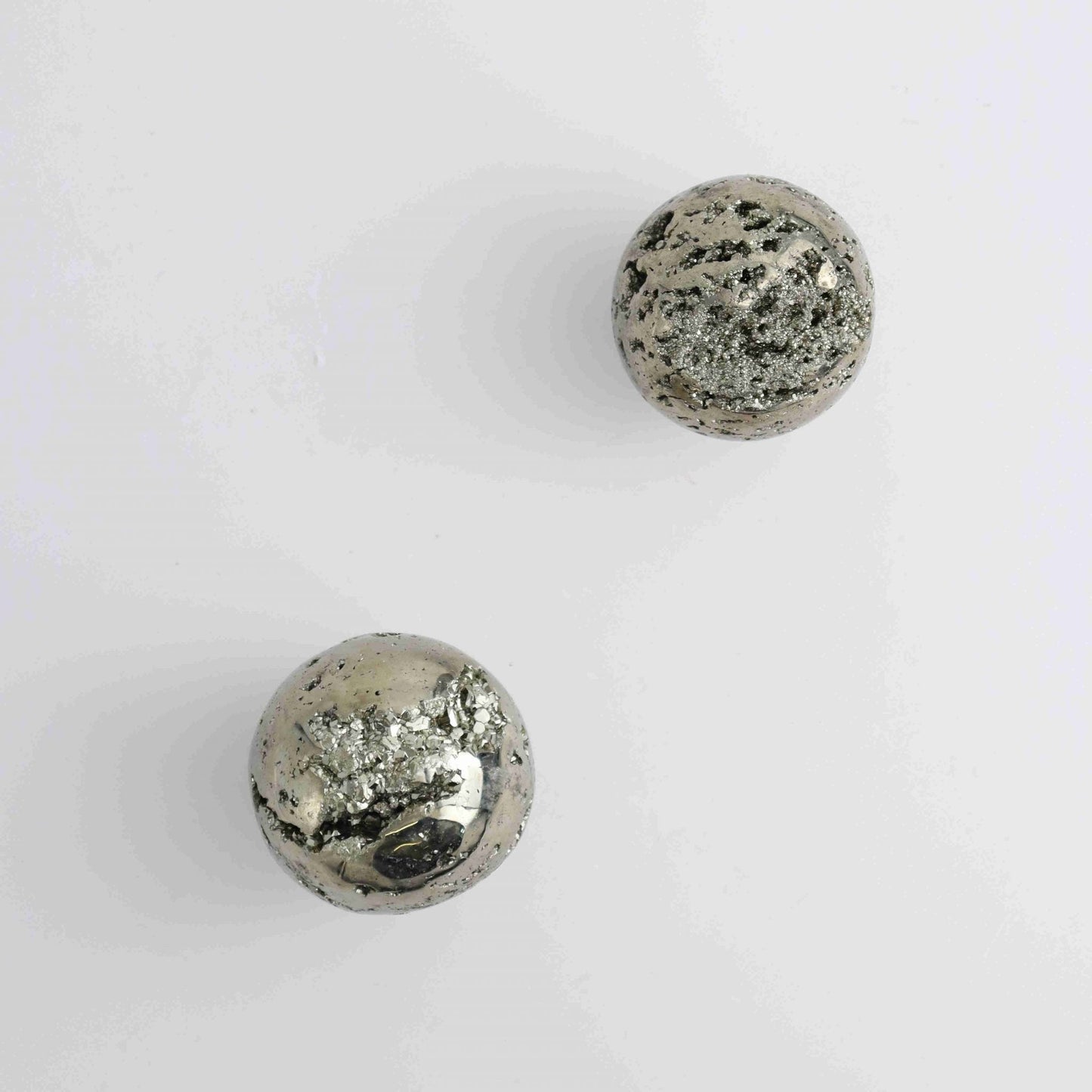 1kg Large Pyrite Spheres (2 pc)