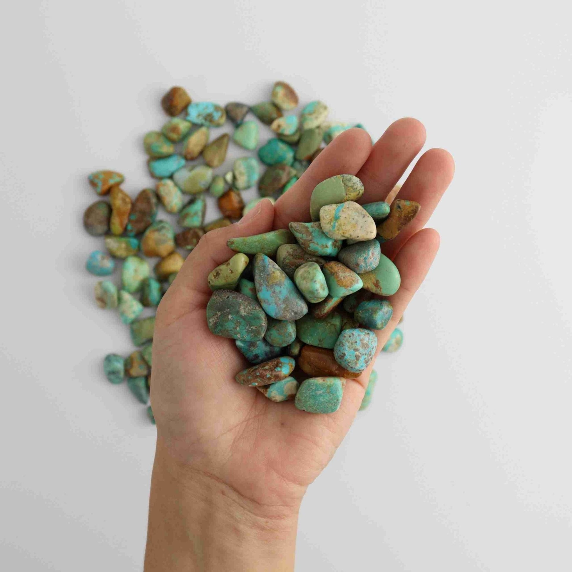 1kg Turquoise Tumbles - Expert Vendor of Wholesale Crystals