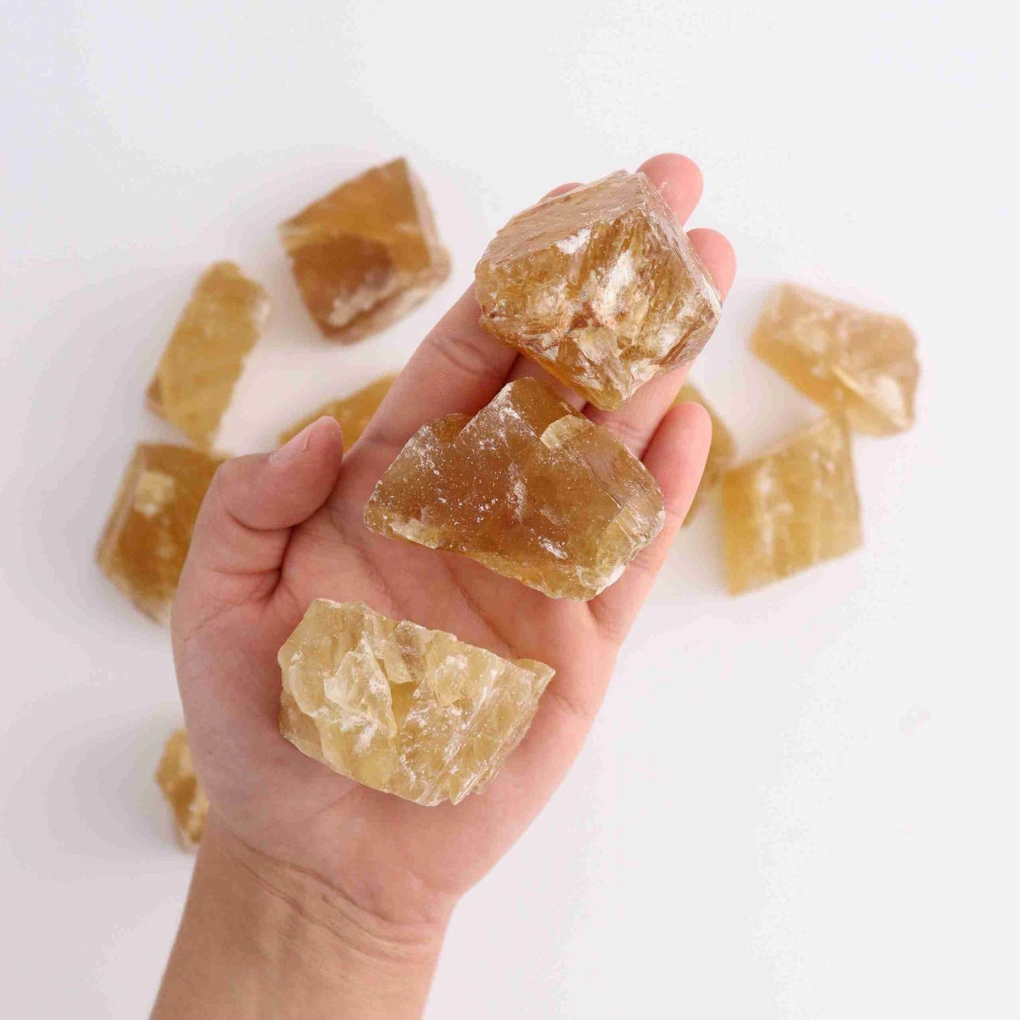 1kg Honey Calcite - Expert Supplier of Wholesale Crystals & Bulk Gemstones