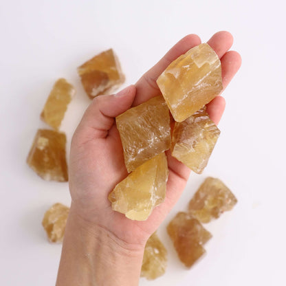 1kg Honey Calcite - Expert Supplier of Wholesale Crystals & Bulk Gemstones