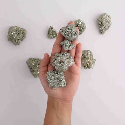 1kg Pyrite Clusters 11 pc - Expert Vendor of Wholesale Crystals