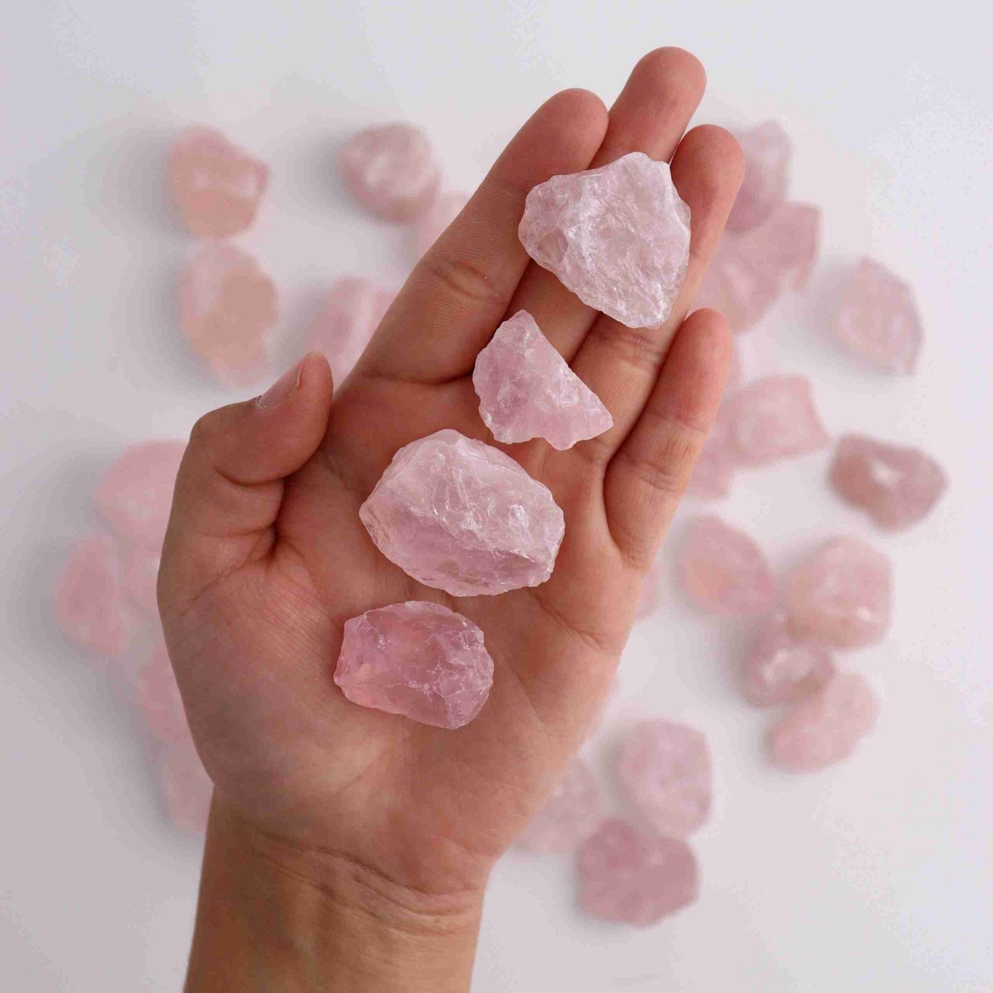 1kg Rough Rose Quartz - Expert Vendor of Wholesale Crystals