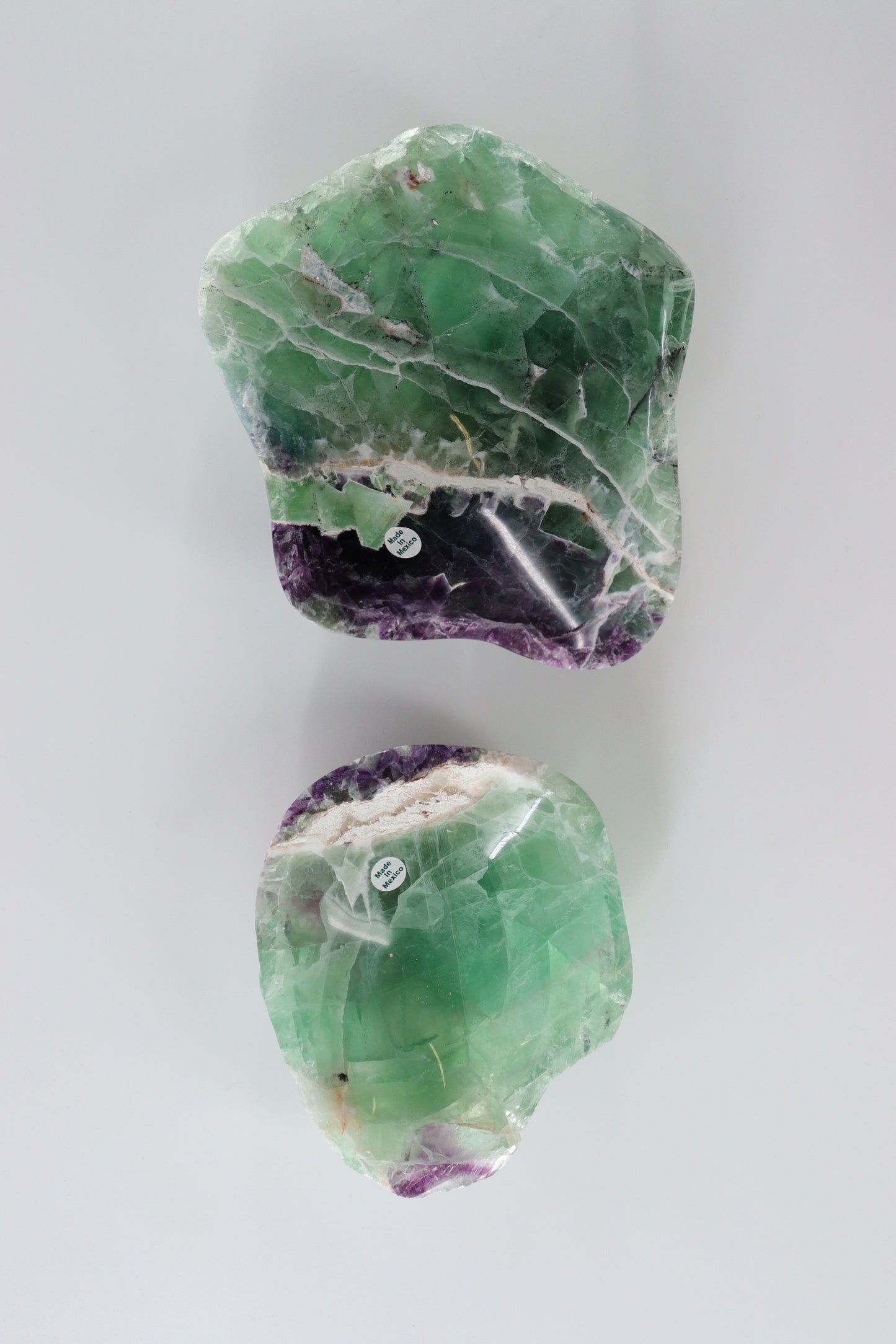Mexican Fluorite Bowls Set of 2 - Expert Wholesale and Supplier of Wholesale Crystals & Bulk Gemstones, []