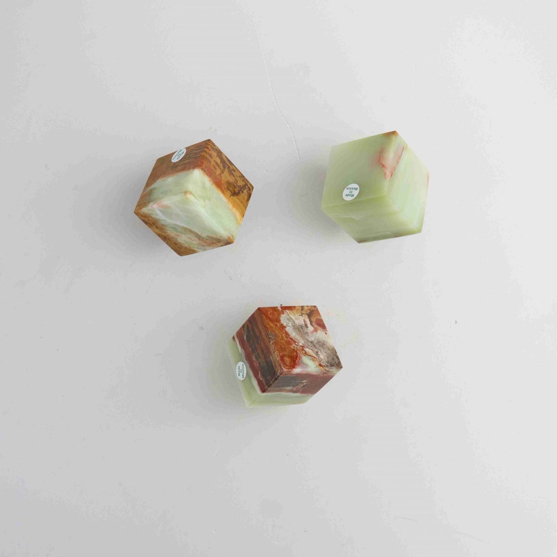 2in Green Onyx Floating Cube - Expert Wholesale and Supplier of Wholesale Crystals & Bulk Gemstones, ["close_30","Cubes","Mexico","Onyx"]