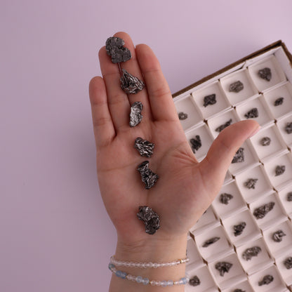 Campo del Cielo Meteorites from Argentina, 54pc flat - Expert Wholesale and Supplier of Wholesale Crystals & Bulk Gemstones, ["Argentina","Meteorite"]