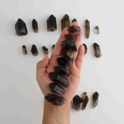 500g Dark Smoky Quartz - Expert Vendor of Wholesale Crystals