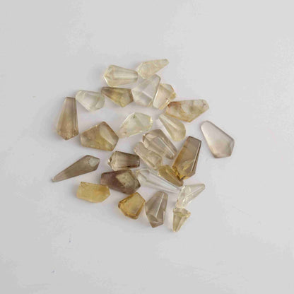 25PC Citrine Pocket Stones