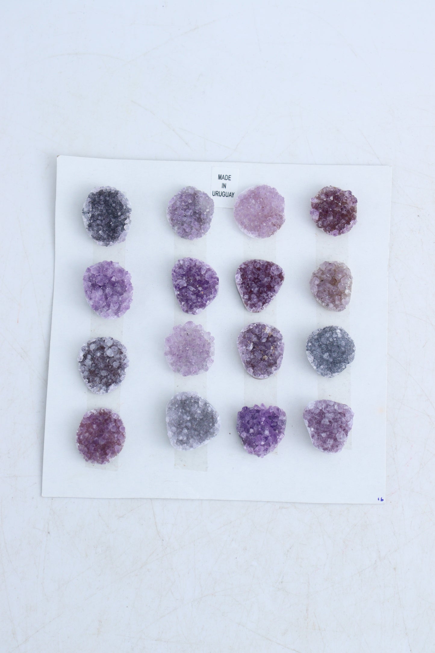 Amethyst Cabs Set of 16 - Expert Supplier of Wholesale Crystals & Bulk Gemstones