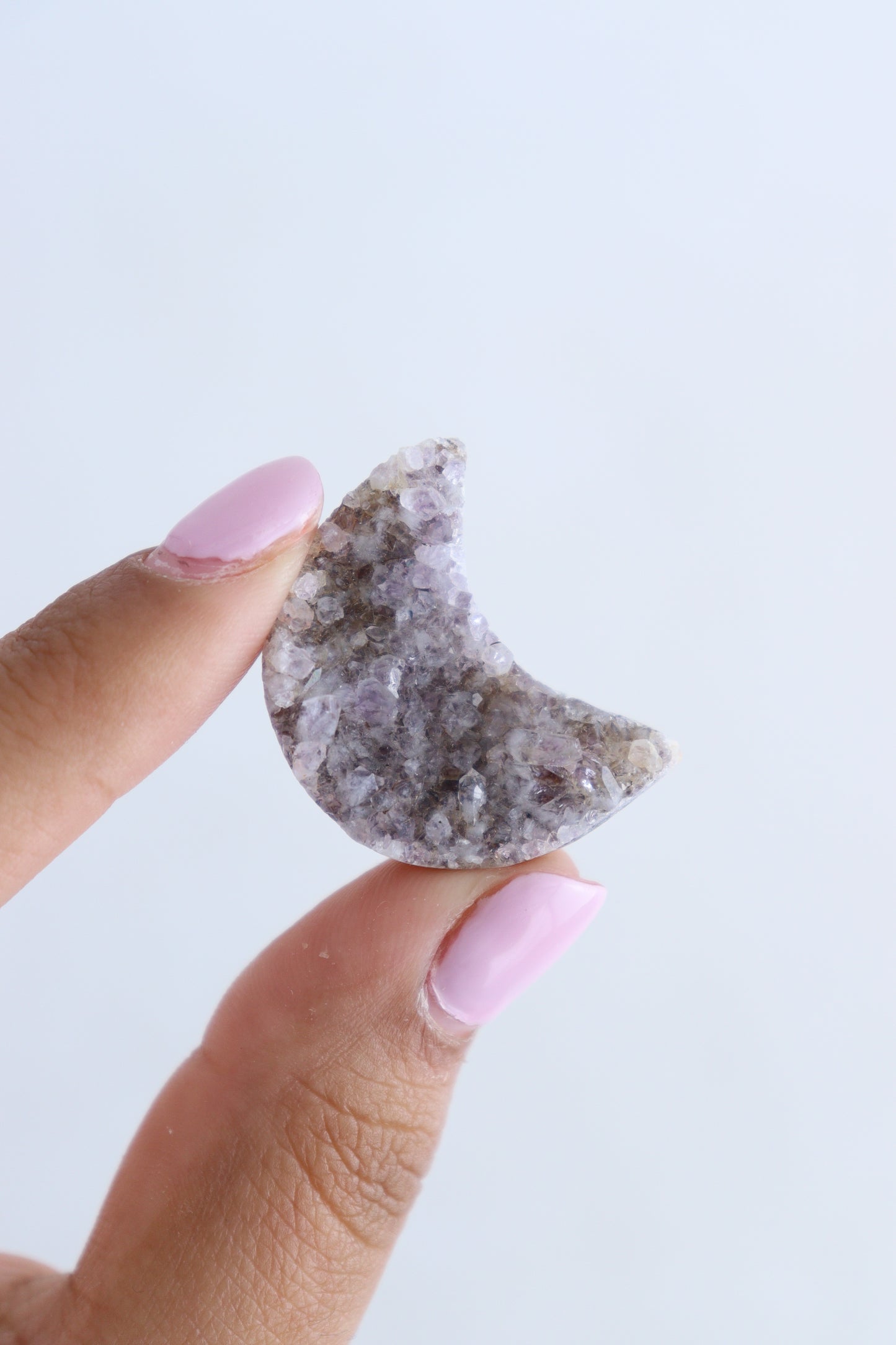 Amethyst Moon Cabs Set of 11 - Expert Supplier of Wholesale Crystals & Bulk Gemstones
