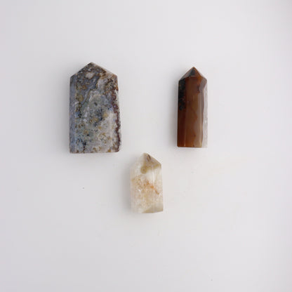 Agate Towers Set of 3