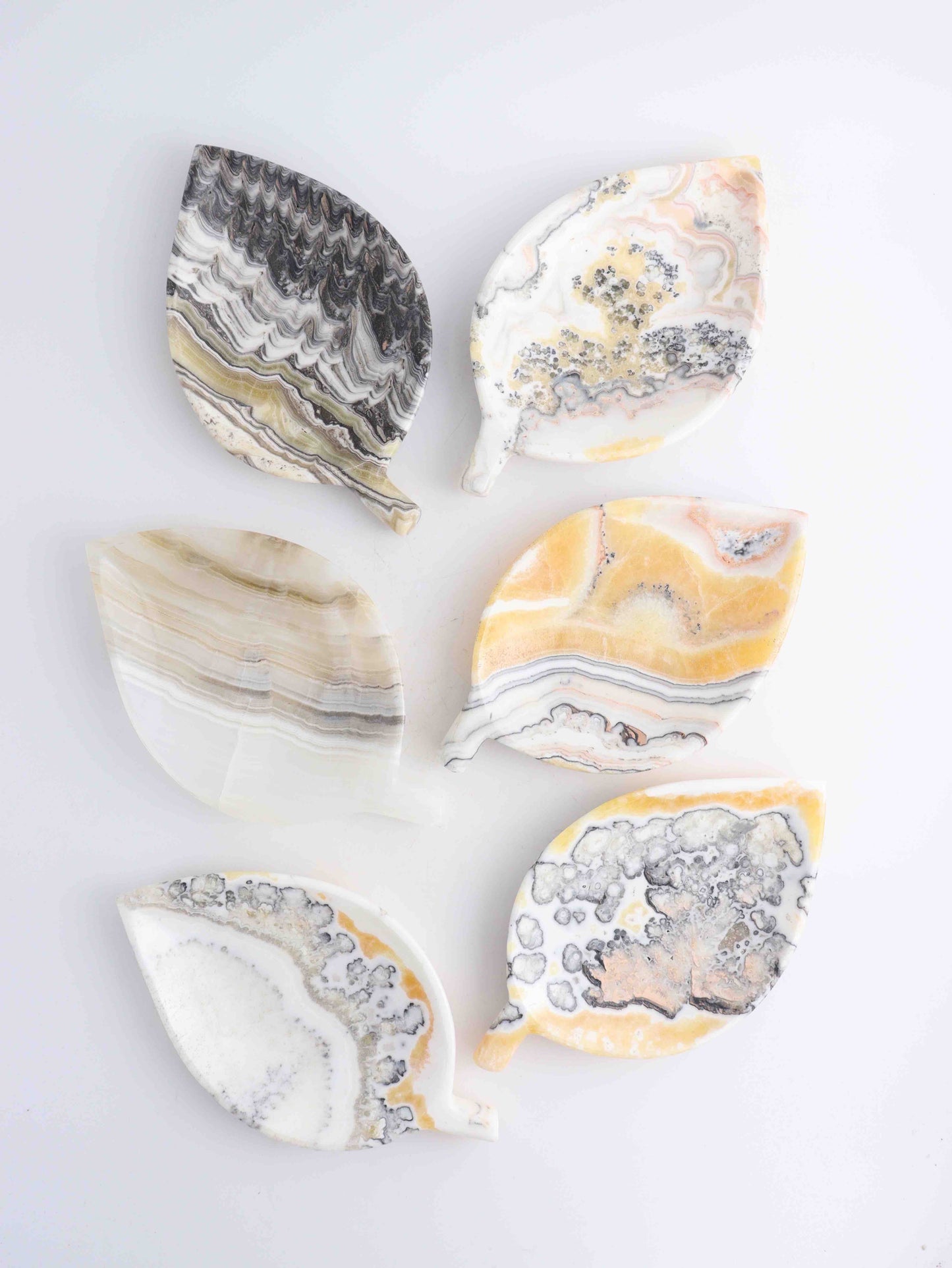 Onyx Leaf Plates - Expert Wholesale and Supplier of Wholesale Crystals & Bulk Gemstones, ["Decorative Dish","onyx"]