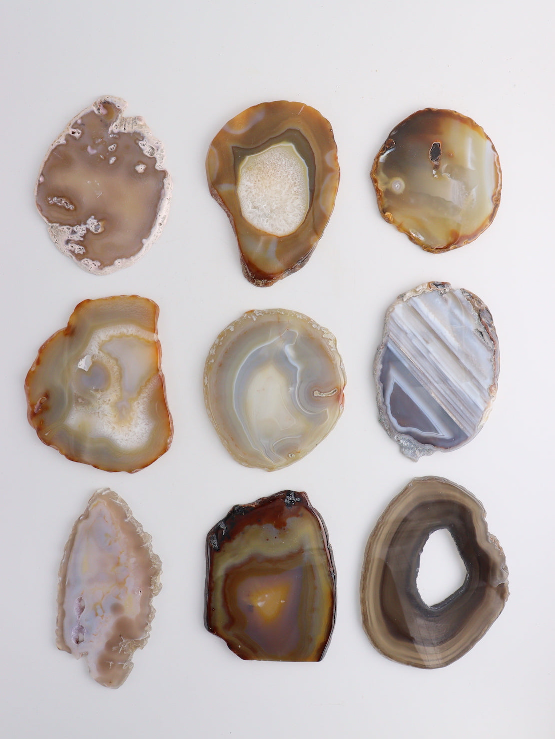 Agate Slices - Mi Esperanza Minerals