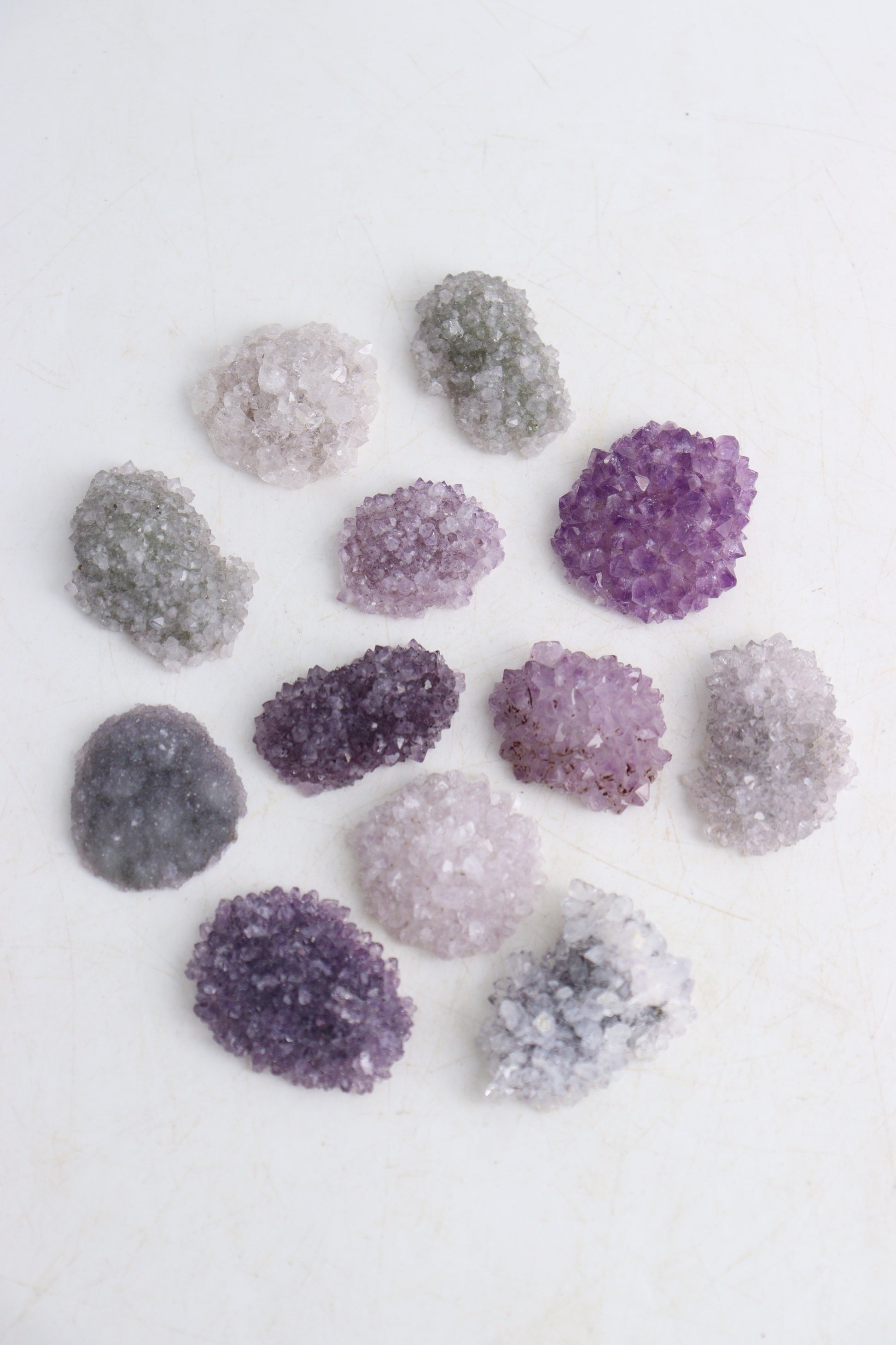 Amethyst Cabs Set of 12 - Expert Supplier of Wholesale Crystals & Bulk Gemstones
