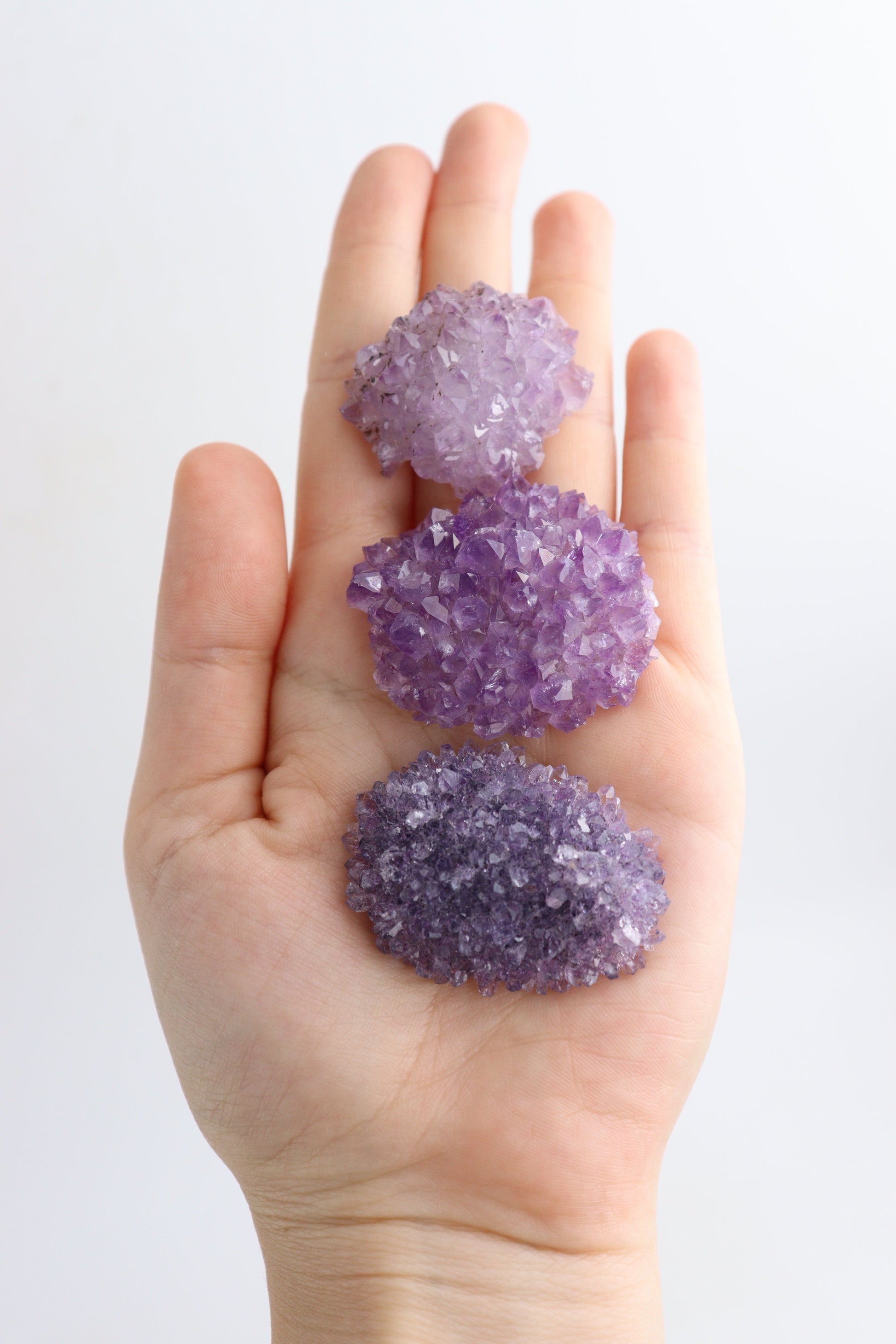 Amethyst Cabs Set of 12 - Expert Supplier of Wholesale Crystals & Bulk Gemstones