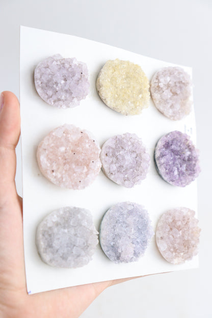Amethyst Cabs Set of 9 - Expert Supplier of Wholesale Crystals & Bulk Gemstones