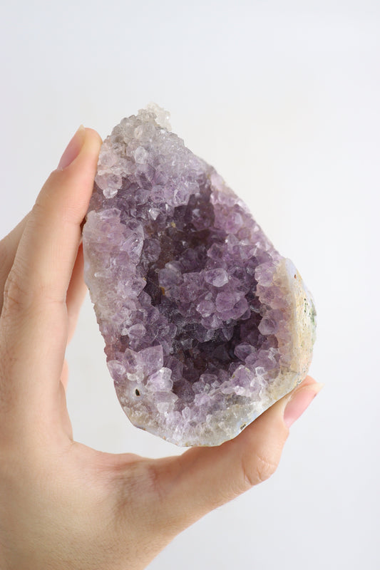 Amethyst Cluster Flat - Mi Esperanza Minerals