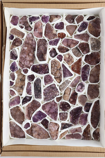 Amethyst Clusters Flat