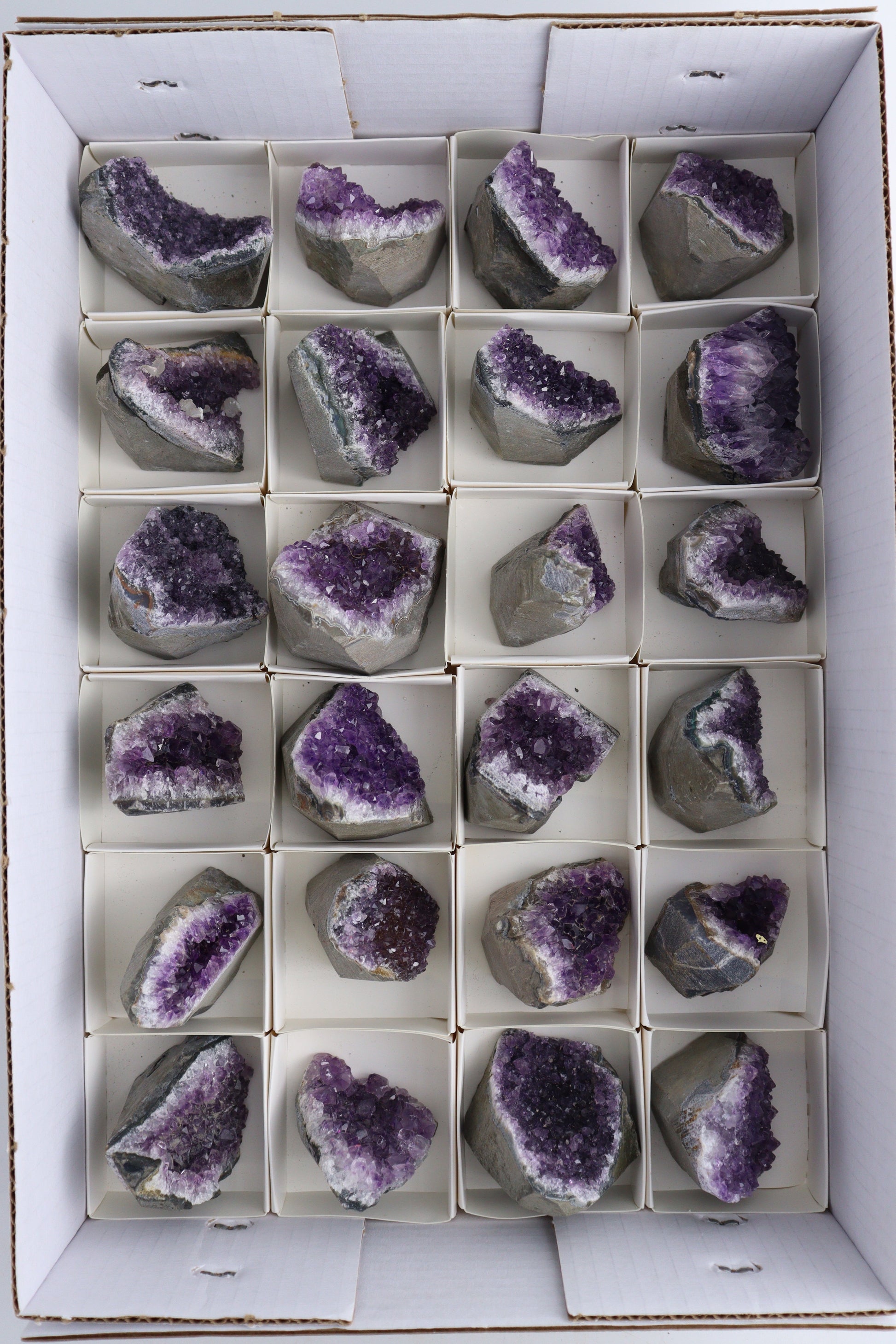 Amethyst Cut Base Flat - Expert Supplier of Wholesale Crystals & Bulk Gemstones
