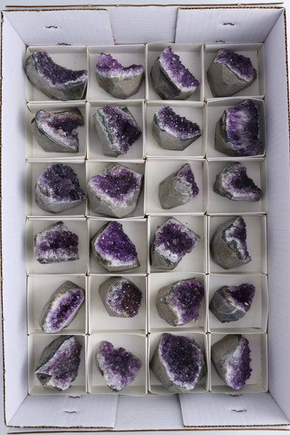 Amethyst Cut Base Flat - Expert Supplier of Wholesale Crystals & Bulk Gemstones