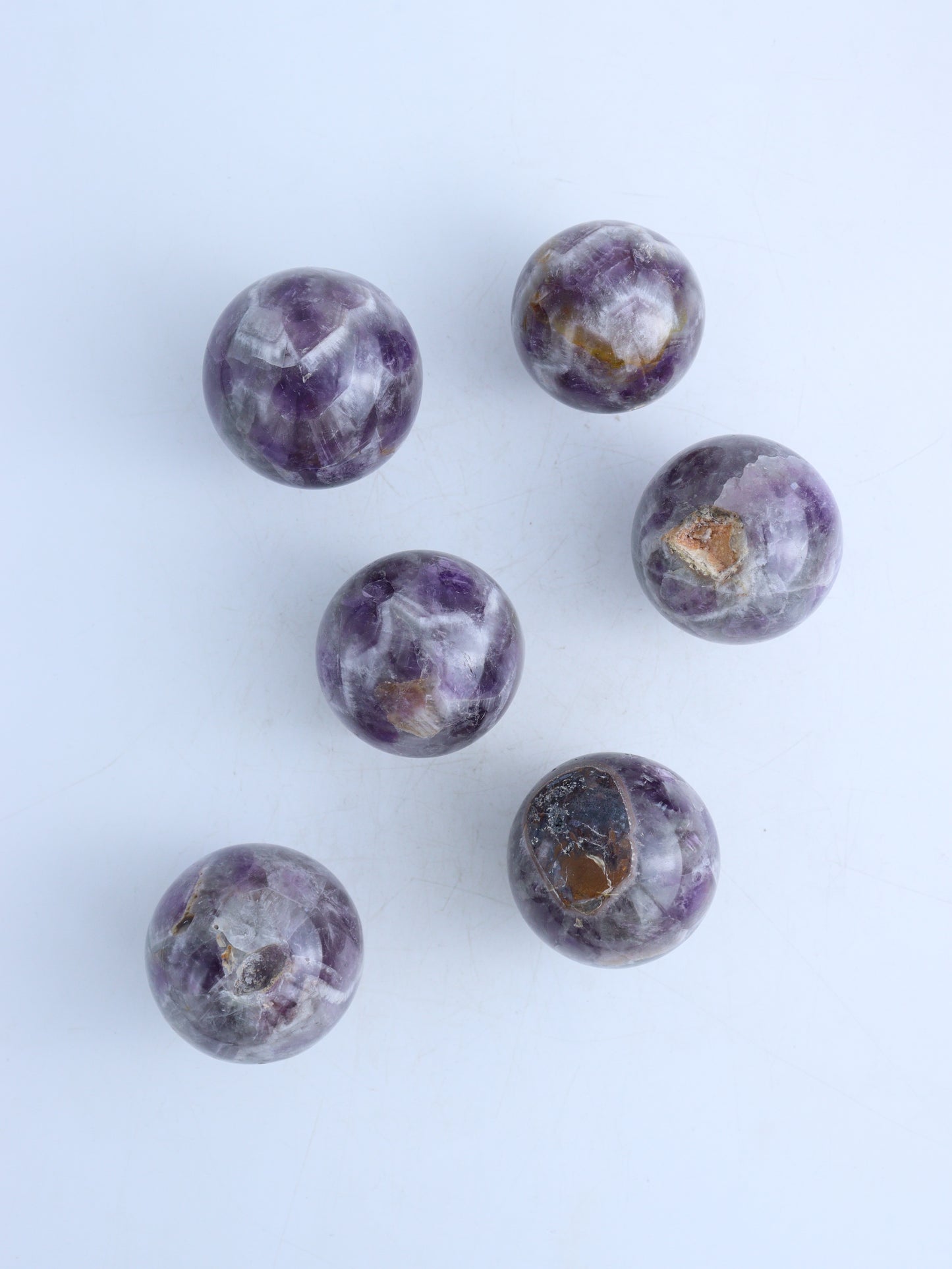 Amethyst Spheres - Mi Esperanza Minerals