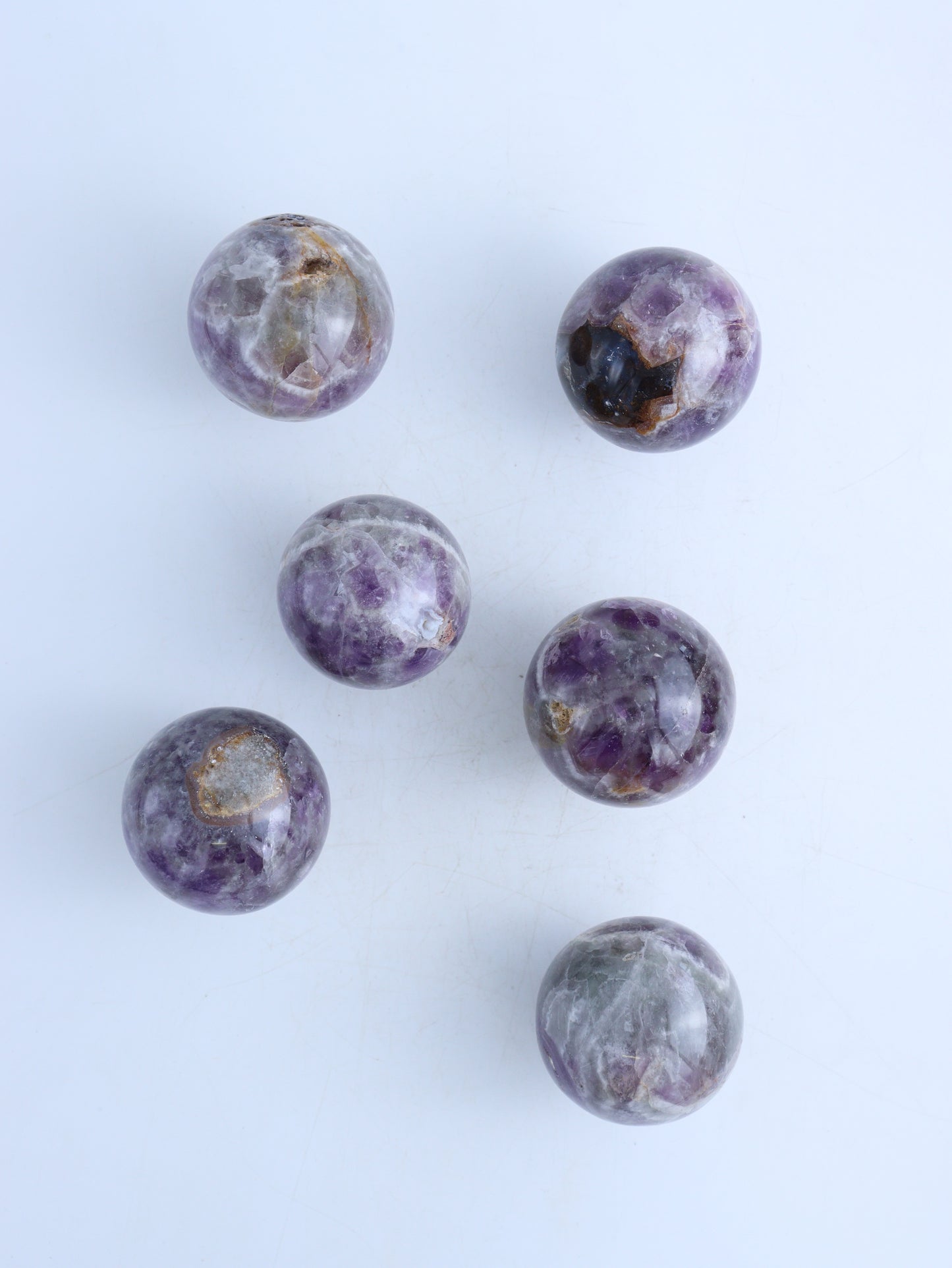 Amethyst Spheres - Mi Esperanza Minerals