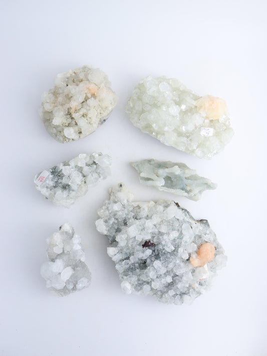 Apophyllite Clusters Flat - Mi Esperanza Minerals